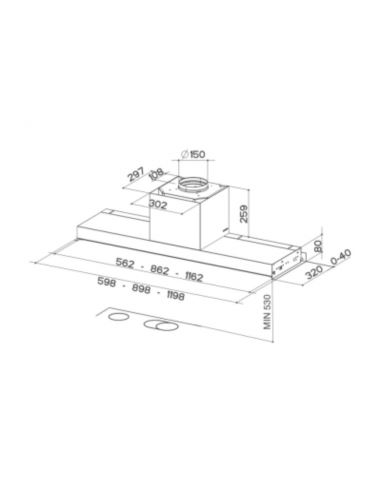 Okap Faber IN-NOVA PREMIUM EV8+ X 60