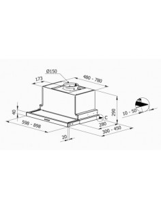 Okap Galvamet Skid EVO 90/A Inox 2