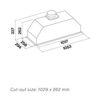 Okap Falmec Grupa Silnikowa 105 800 m3/h