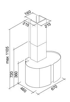 Okap Falmec Elektra 67