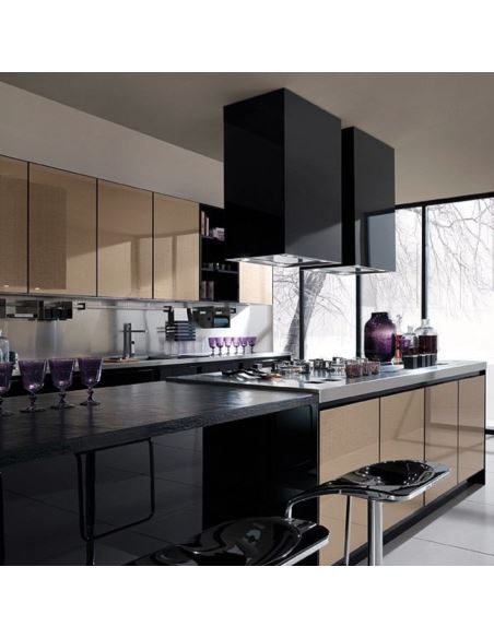 Okap Falmec Laguna Isola 90 H75 czarny