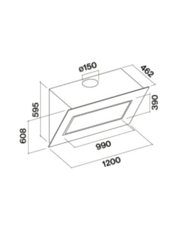 Okap Falmec Quasar Top 120
