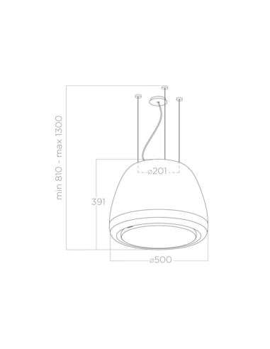 Okap Elica EDITH-ALTAIR WH/50