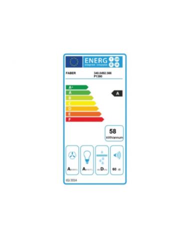 Okap Faber FABULA EVO+ BK 90