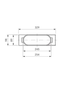 Uniwersalna skrzynka filtra powietrza BORA ULBF 2