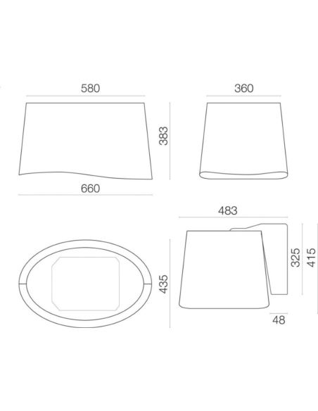 Okap Falmec Mare E.ion 66 biały