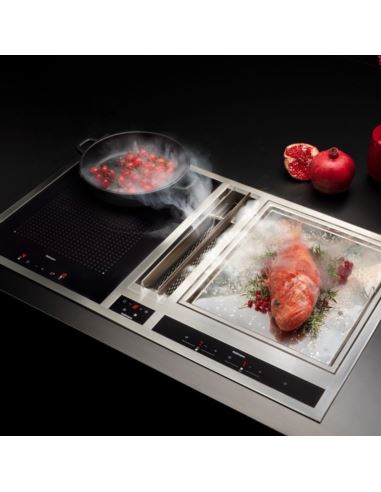 Płyty z zintegr. okapem Falmec Modula M2 84