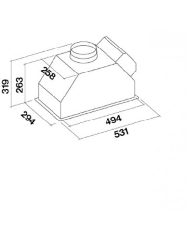 Okap Falmec Grupa Silnikowa Green.Tech 50
