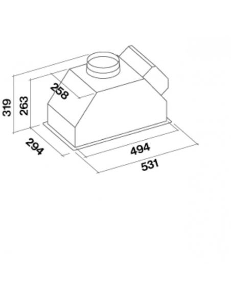 Okap Falmec Grupa Silnikowa Green.Tech 50