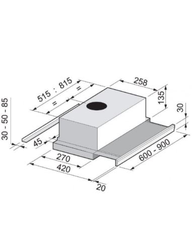 Okap Falmec Slim 60X Plus Evo