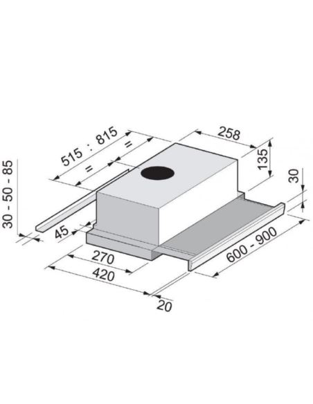 Okap Falmec Slim 60X Plus Evo