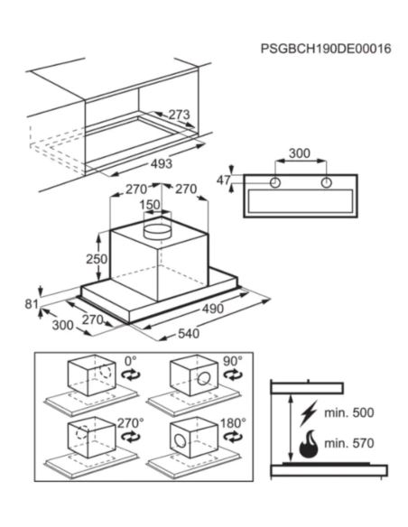 Okap Electrolux KFG726X