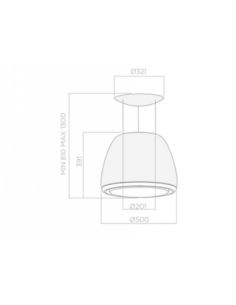 Okap Elica EDITH-ALTAIR BLACK/F/50 2