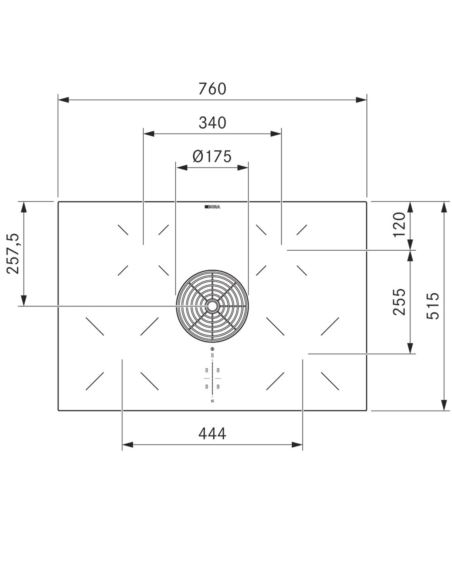 Płyta indukcyjna z okapem BORA PURA