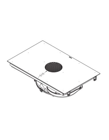 Płyta indukcyjna z okapem BORA X Pure PUXA