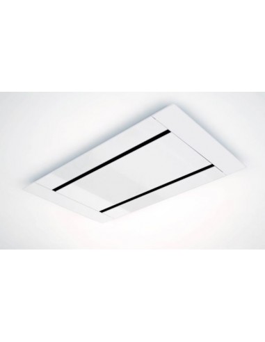 Okap Galvamet Edge 100/F Vetro/White