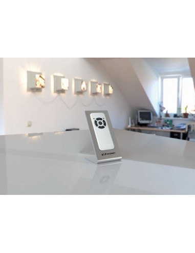 Okap Galvamet Edge 100/F Vetro/White