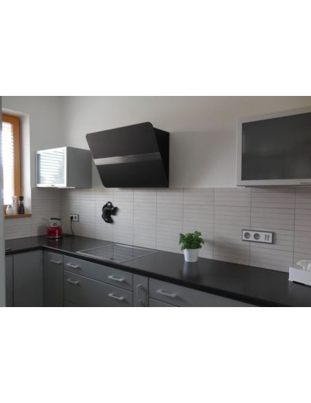 Okap Falmec Flipper 85 czarny matowy