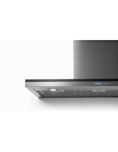 Okap Galvamet Line 90/A Inox/Black