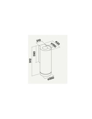 Okap Falmec Polar 35 800 m3/h