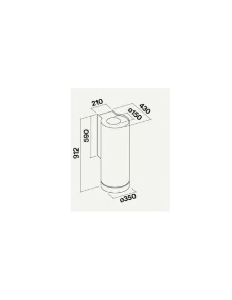 Okap Falmec Polar 35 800 m3/h
