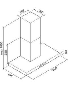 Okap Falmec Plane 120 2