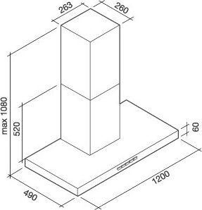 Okap Falmec Plane 120