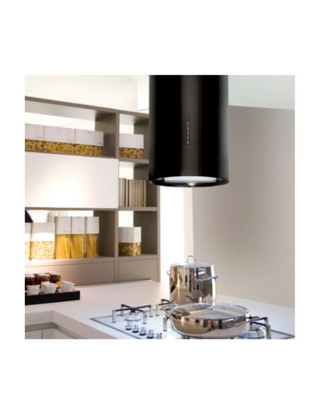 Okap Falmec Polar Black Isola 35