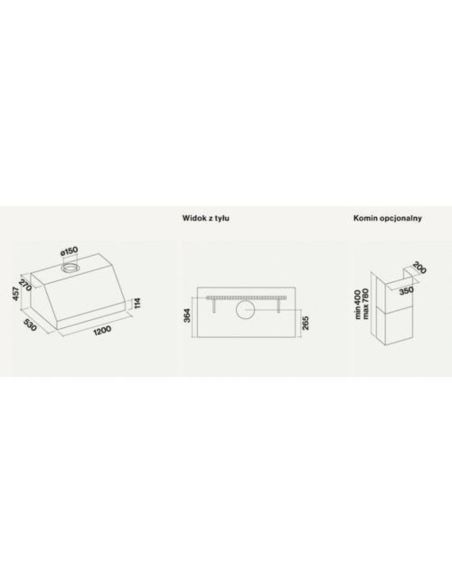 Okap Falmec Zeus Pro 120