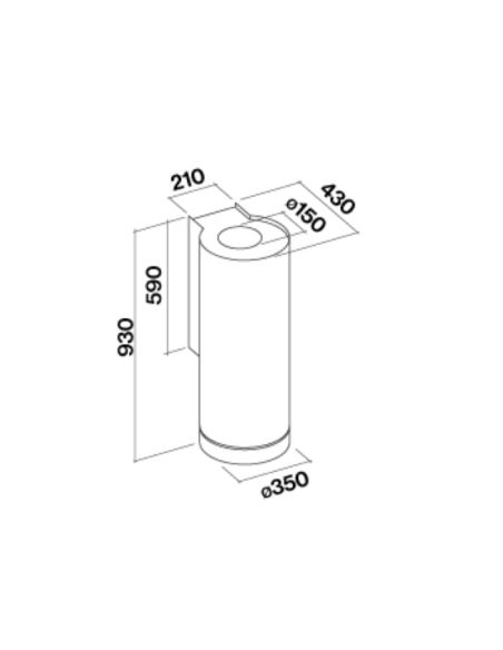 Okap Falmec Polar Rame 35