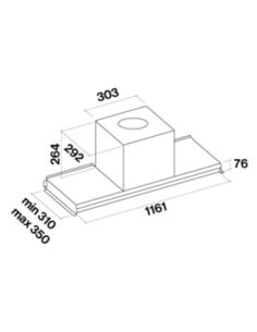 Okap Falmec Virgola Evo 120 inox 2
