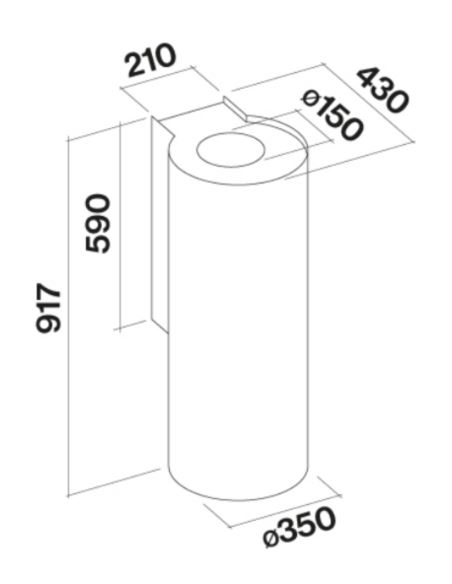 Okap Falmec Polar X 35