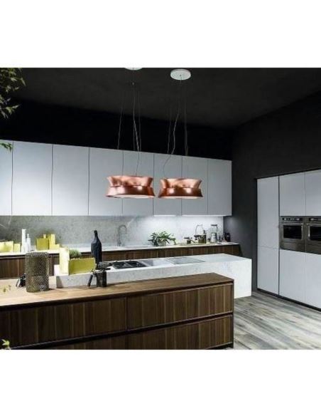 Okap Falmec Dama Circle.Tech Isola 60 miedziany