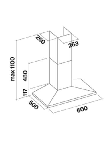 Okap Falmec Mizar 60