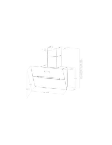 Okap Elica WISE BL/A/60