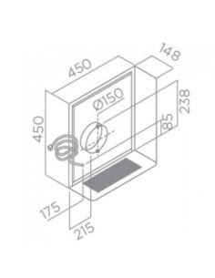 Silnik Elica MOTORE ESTERNO GME22 2