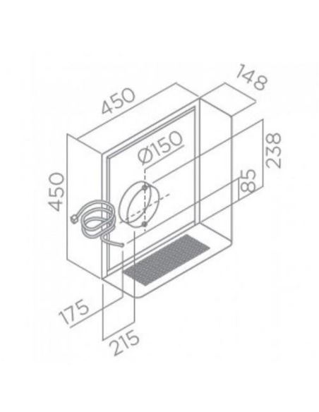 Silnik Elica MOTORE ESTERNO GME 22