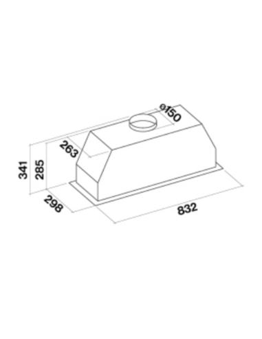 Okap Falmec Grupa Silnikowa 90 No-Drop