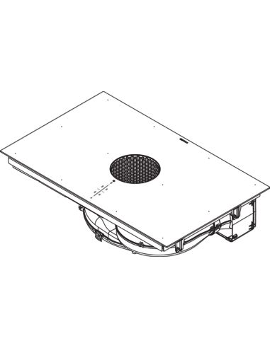 Płyta indukcyjna z okapem BORA X Pure PUXU