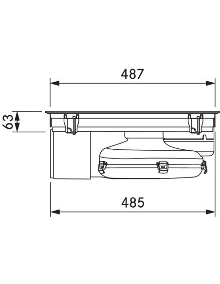 Płyta indukcyjna z okapem BORA X Pure PUXU