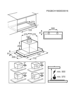 Okap Electrolux LFG719W 2
