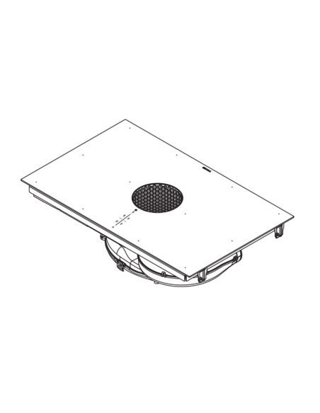 Płyta indukcyjna z okapem BORA X Pure PUXA2