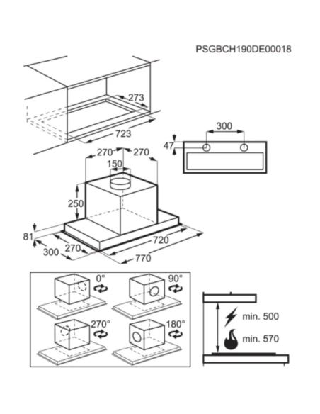 Okap Electrolux LFG719R