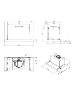 Okap Smeg KSET900XE 2