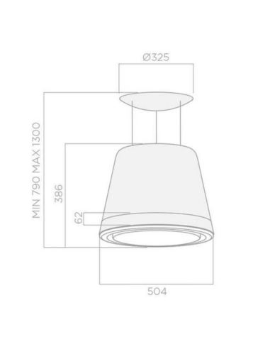 Okap Elica SUMMILUX IX/F/50