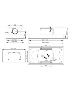 Okap Franke FGAS/3 1000 CE XS 2