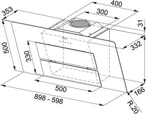 Okap Franke Maris FMA 905 WH
