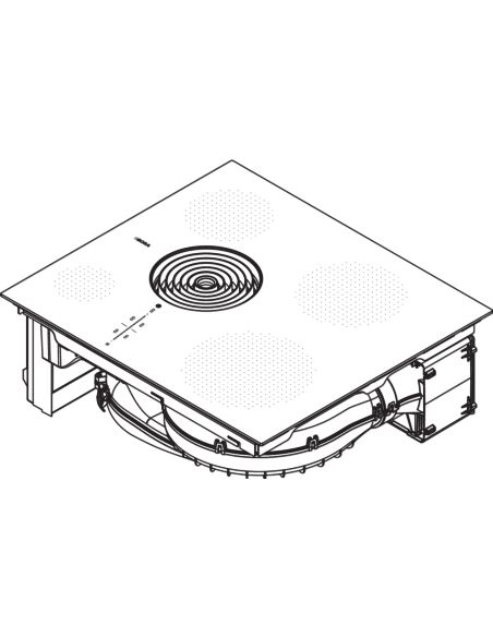 Płyta indukcyjna z okapem BORA S PURE PURSU