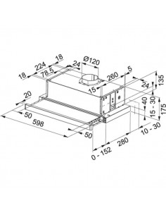 Okap Franke FTC 601 WH GL Białe Szkło 2