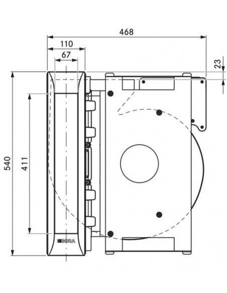 Okap blatowy BORA Proffesional PKAS